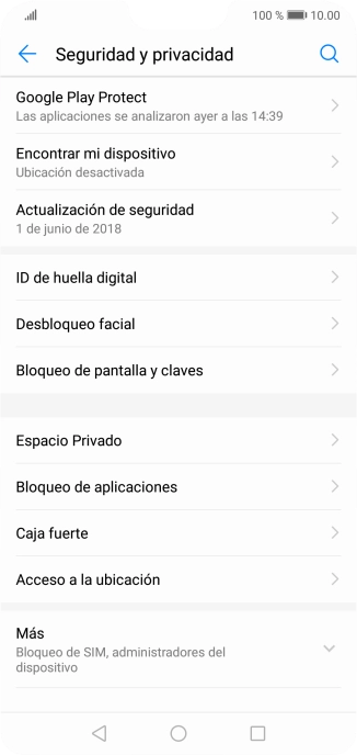 Pulsa Acceso a la ubicación.