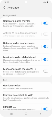 Pulsa el indicador junto a 