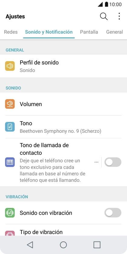 Pulsa la tecla de inicio para terminar y regresar a la pantalla de inicio.