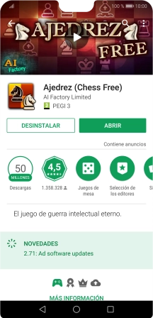 Pulsa DESINSTALAR.