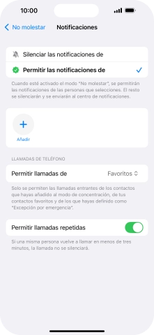 Pulsa la flecha hacia la izquierda.