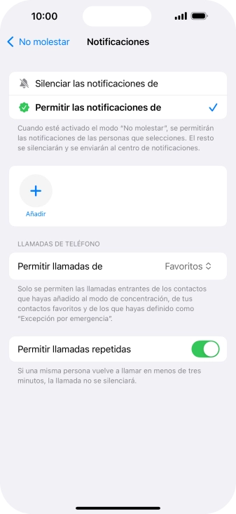 Pulsa la flecha hacia la izquierda.