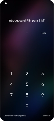 Si lo solicita el teléfono, introduce el código PIN y pulsa Listo. Si lo solicita el teléfono, introduce el código PIN y pulsa Listo.