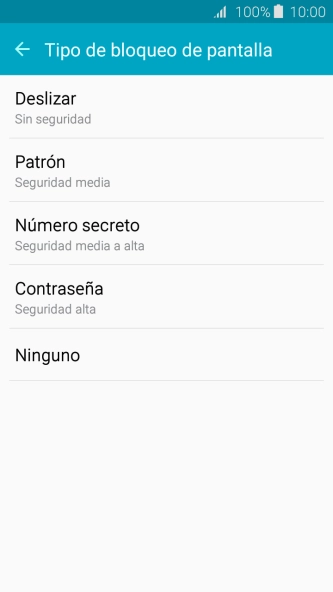 Pulsa Patrón.