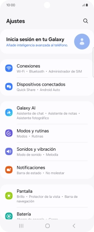Pulsa Sonidos y vibración.