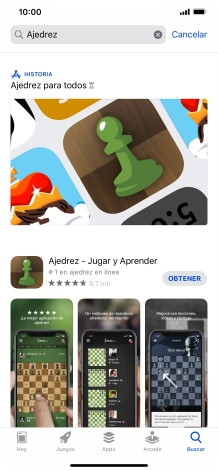 Pulsa la app deseada.