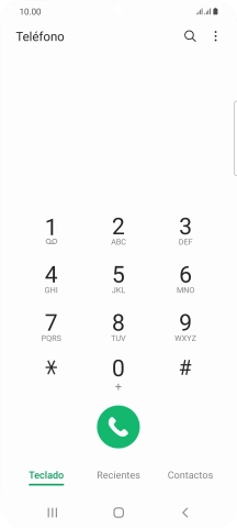 Pulsa el icono de menú.