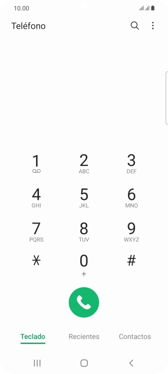 Pulsa el icono de menú.
