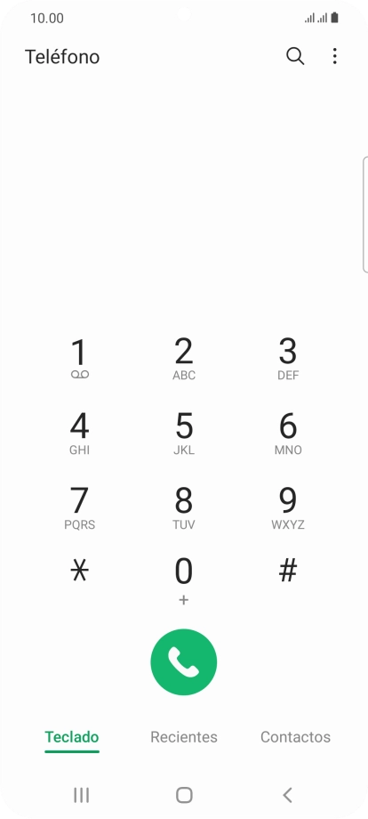 Pulsa el icono de menú.