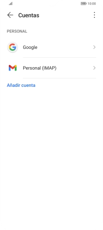 Pulsa el icono de menú.