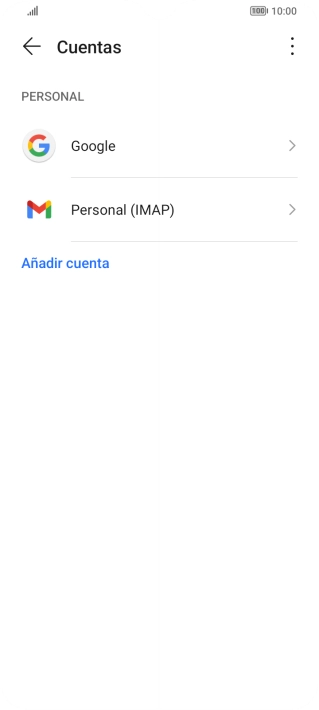 Pulsa el icono de menú.