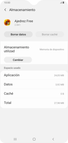Pulsa la tecla de inicio para terminar y regresar a la pantalla de inicio. Pulsa la tecla de inicio para terminar y regresar a la pantalla de inicio.