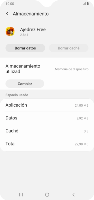Pulsa la tecla de inicio para terminar y regresar a la pantalla de inicio. Pulsa la tecla de inicio para terminar y regresar a la pantalla de inicio.