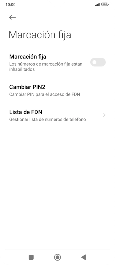Pulsa el indicador junto a 