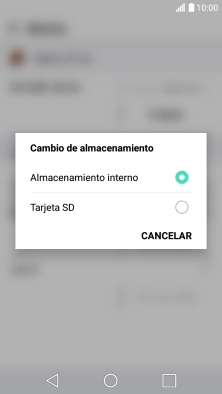 Pulsa Tarjeta SD.