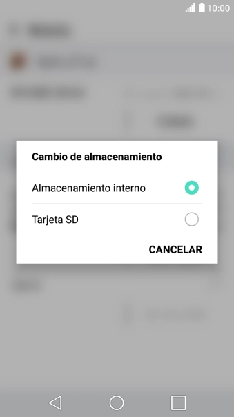 Pulsa Tarjeta SD.
