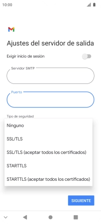 Pulsa SSL/TLS.