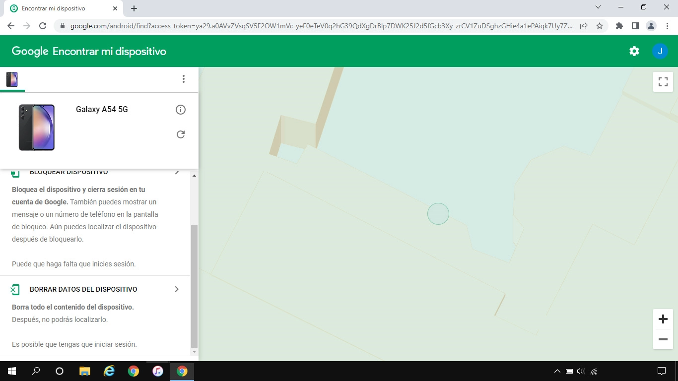 Haz clic en BORRAR DATOS DEL DISPOSITIVO y sigue las indicaciones de la pantalla para eliminar todo el contenido de tu teléfono. Ten en cuenta que ya no podrás utilizar la función de 