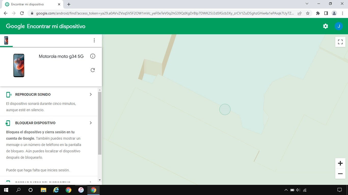 Haz clic en el dispositivo deseado.