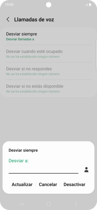Pulsa Desactivar.