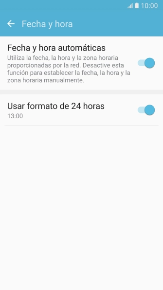 Pulsa el indicador junto a 