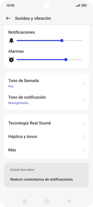 Pulsa Tono de llamada. Pulsa Tono de llamada.