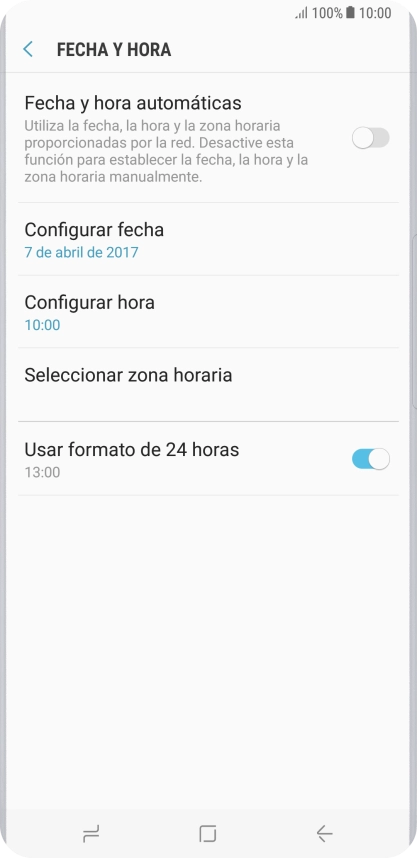 Pulsa el indicador junto a 