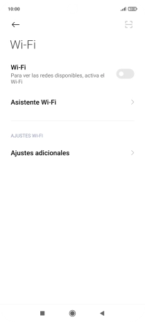 Pulsa el indicador junto a 