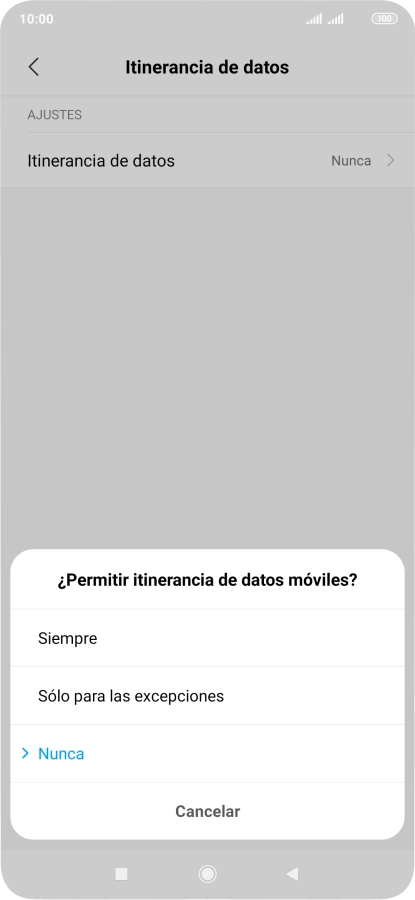 Pulsa el ajuste deseado para activar o desactivar la función.