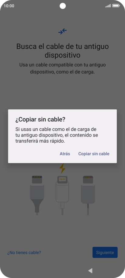 Pulsa Copiar sin cable. Pulsa Copiar sin cable.