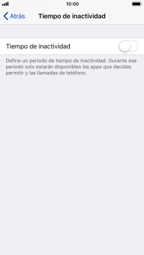 Pulsa el indicador junto a 