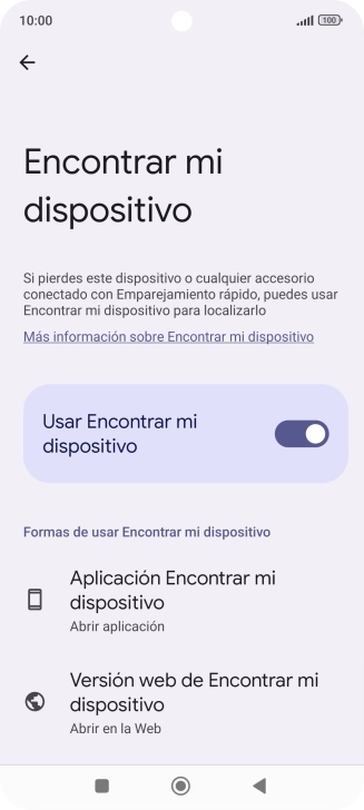 Pulsa la tecla de inicio para terminar y regresar a la pantalla de inicio.