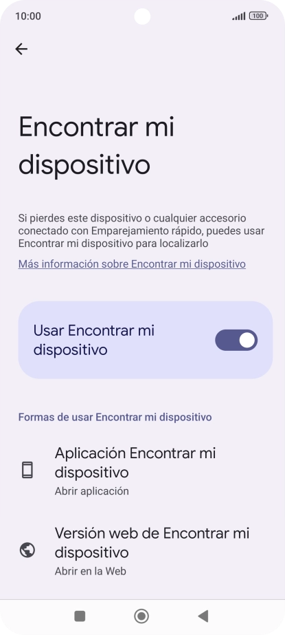 Pulsa la tecla de inicio para terminar y regresar a la pantalla de inicio.