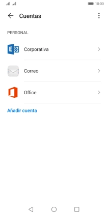 Pulsa el tipo de cuenta deseado. Pulsa el tipo de cuenta deseado.