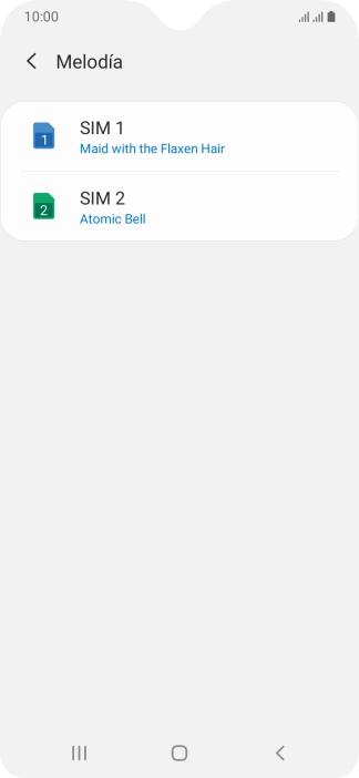 Pulsa la tecla de inicio para terminar y regresar a la pantalla de inicio.