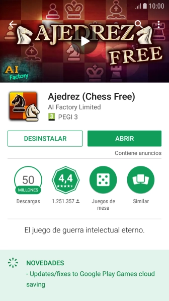 Pulsa la tecla de inicio para terminar y regresar a la pantalla de inicio.