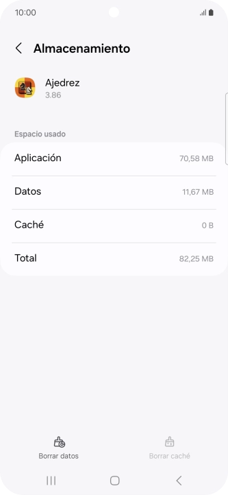 Pulsa la tecla de inicio para terminar y regresar a la pantalla de inicio.