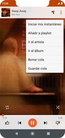 Pulsa Añadir a playlist.