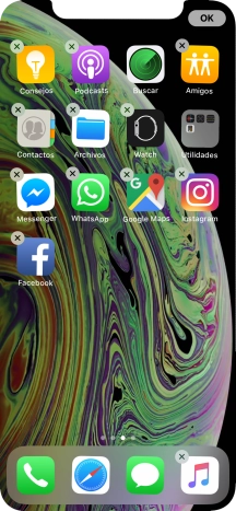 Pulsa el icono de eliminar.