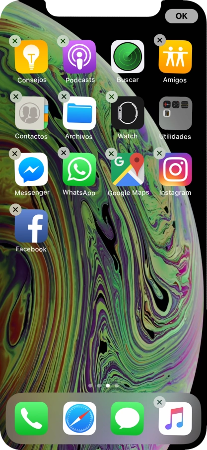 Pulsa el icono de eliminar.