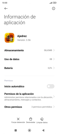 Pulsa Limpiar datos.