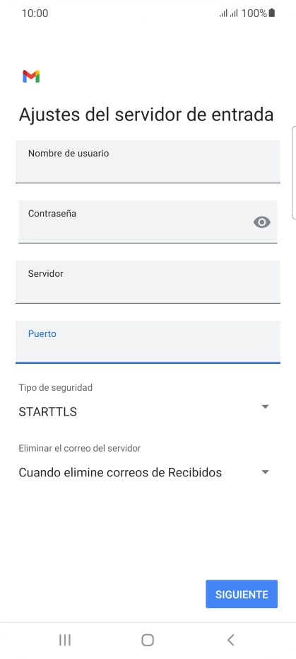 Pulsa la lista desplegable bajo 