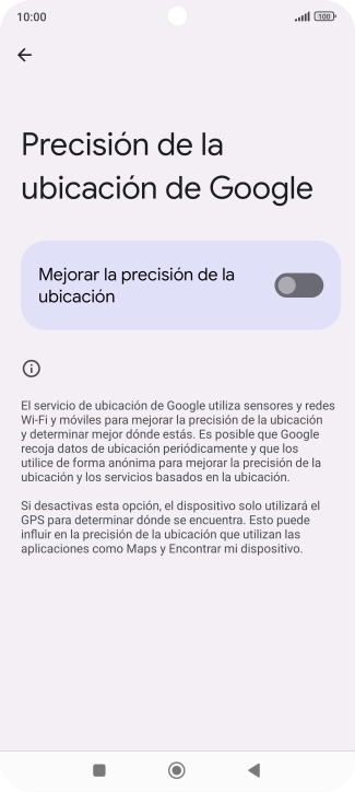 Si pulsas el indicador junto a 