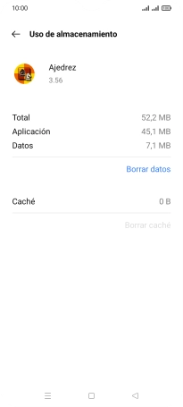 Pulsa la tecla de inicio para terminar y regresar a la pantalla de inicio.