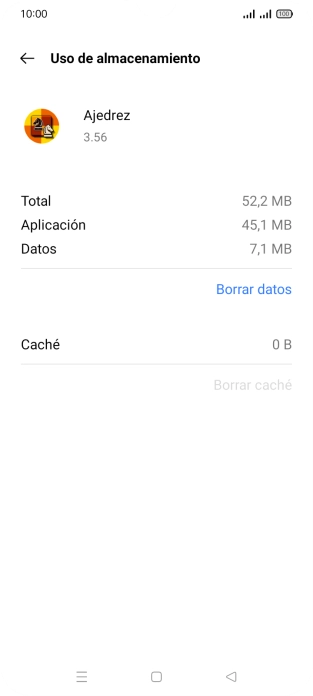 Pulsa la tecla de inicio para terminar y regresar a la pantalla de inicio.