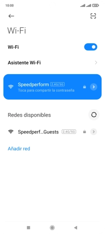 Pulsa la tecla de inicio para terminar y regresar a la pantalla de inicio.