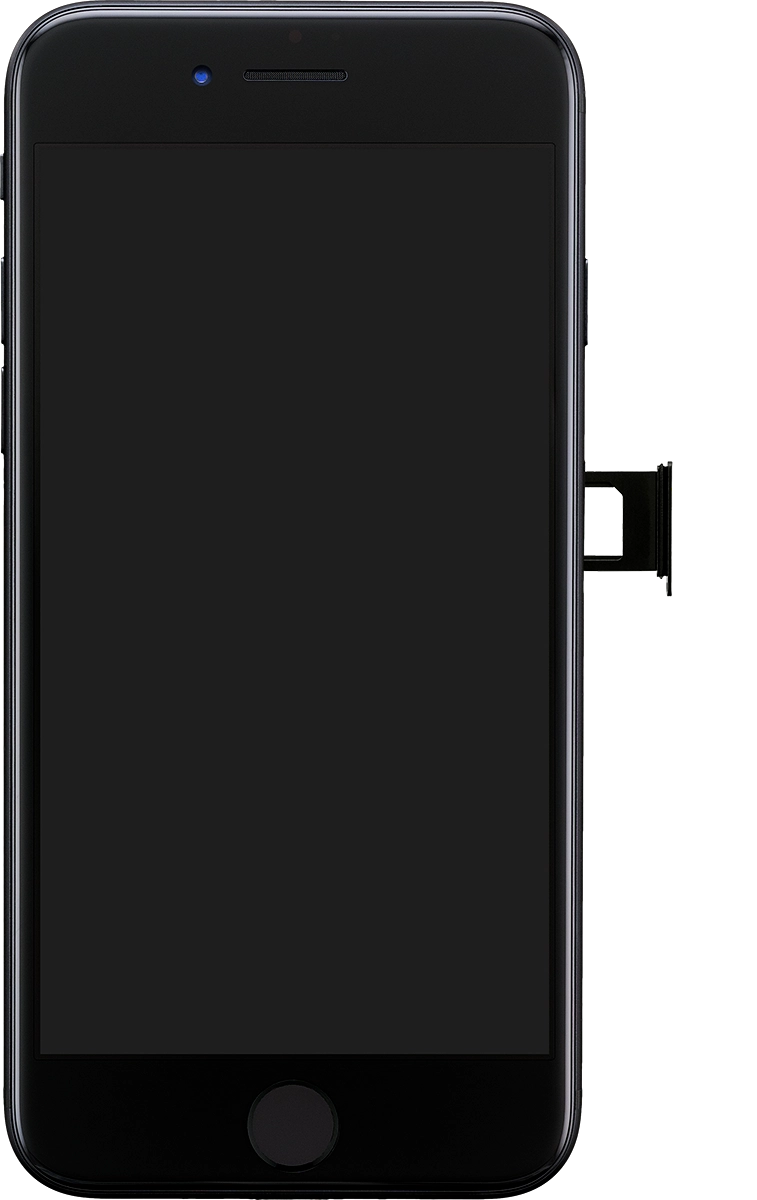 Retira el contenedor de la tarjeta SIM del teléfono.