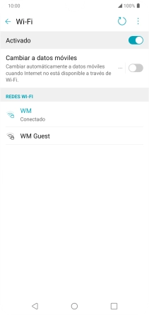 Pulsa la tecla de inicio para terminar y regresar a la pantalla de inicio.