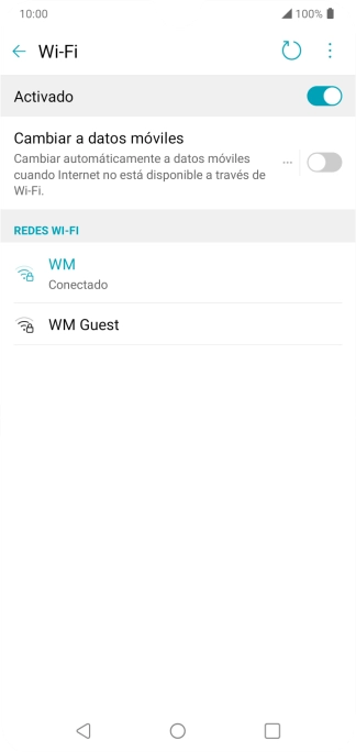 Pulsa la tecla de inicio para terminar y regresar a la pantalla de inicio.