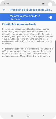 Pulsa el indicador junto a 